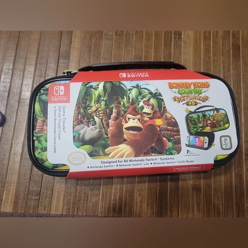 Nintendo Switch Game Traveler Case Donkey Kong Country Returns